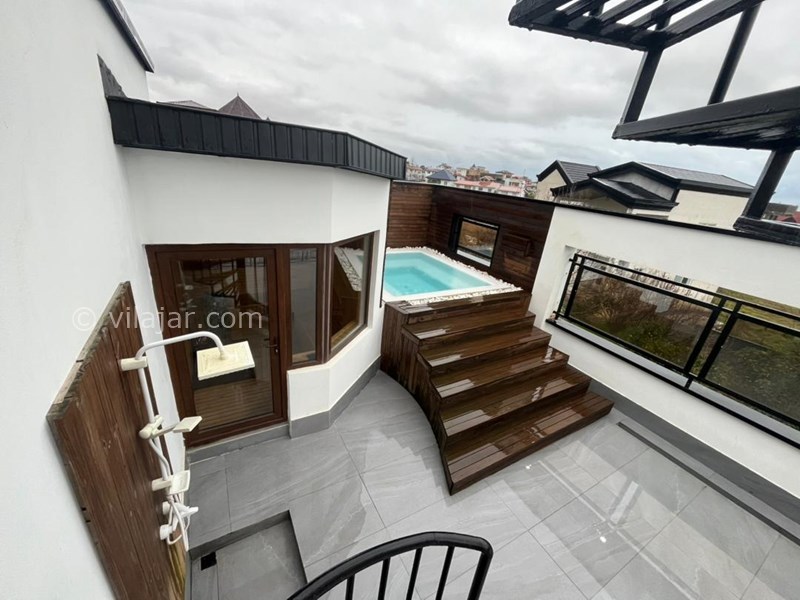 عکس شماره 795528 - ویلا استخرروباز مدرن با جکوزی نوشهر - 