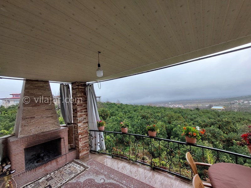 عکس شماره 799607 - اقامتگاه در تنکابن با ویوی جنگل - 