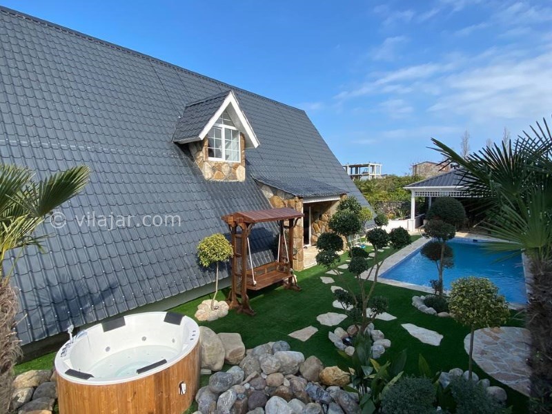 عکس شماره 800127 - ویلا با جکوزی و استخر آبگرم رامسر - 