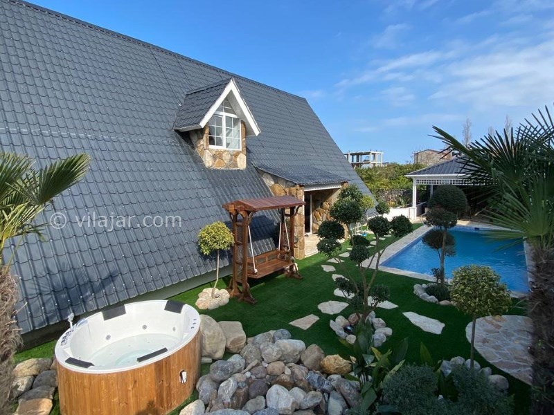 عکس شماره 800136 - ویلا با جکوزی و استخر آبگرم رامسر - 