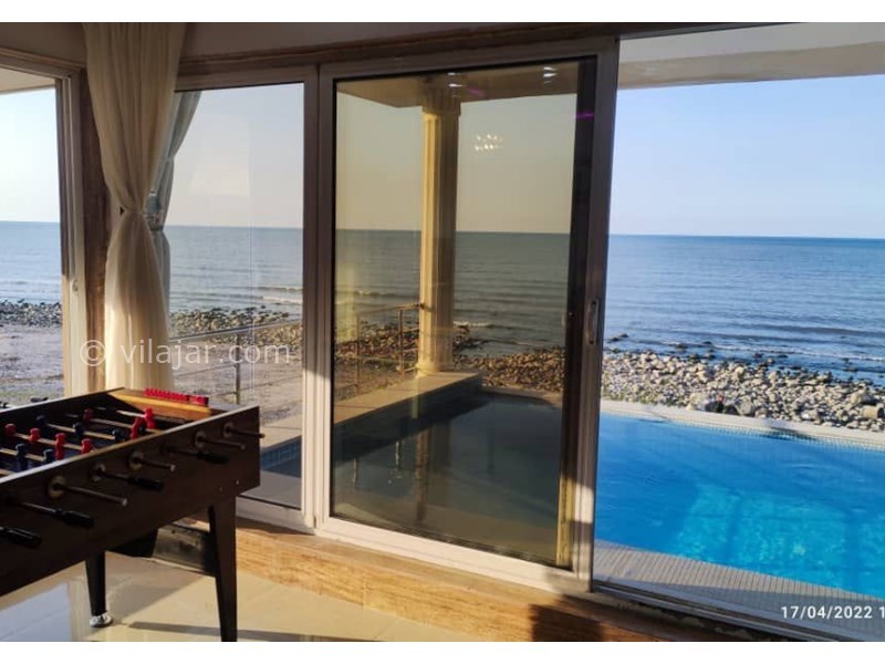 عکس شماره 800174 - ویلا با استخر آبگرم لب دریا رامسر - 