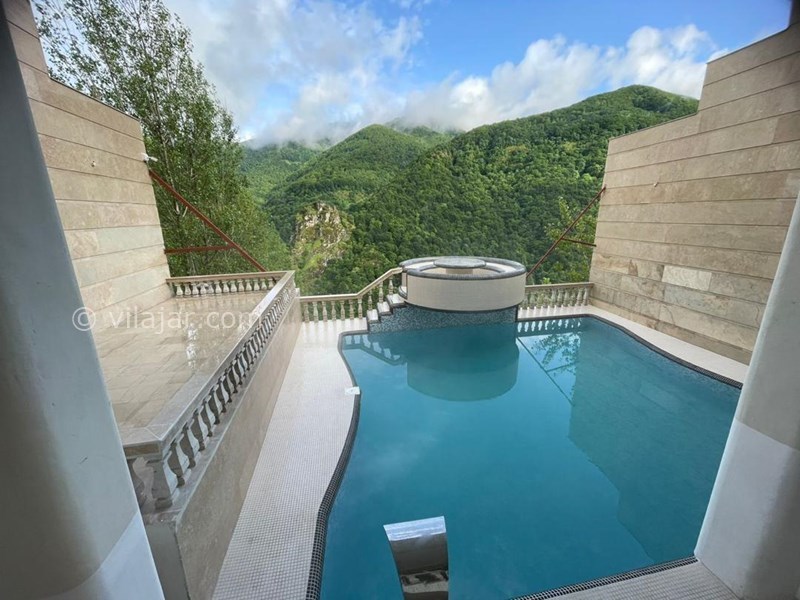 عکس شماره 801488 - ویلا با استخر روباز در گردنه حیران - 