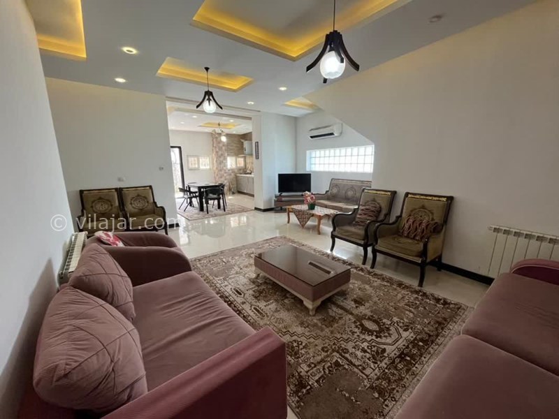 عکس شماره 801688 - اجاره ویلای ساحلی رستمرود نور - سالن