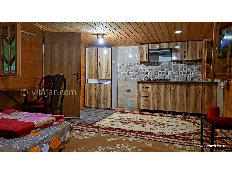 عکس شماره 802881 - اجاره اقامتگاه چوبی جنگلی ماسال - 