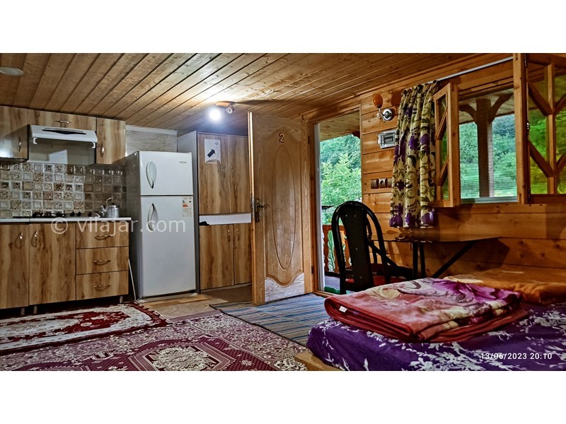 عکس شماره 802883 - اجاره اقامتگاه چوبی جنگلی ماسال - 