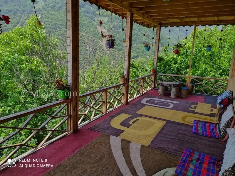 عکس شماره 803339 - اقامتگاه روستایی در رامسر دالخانی - تراس