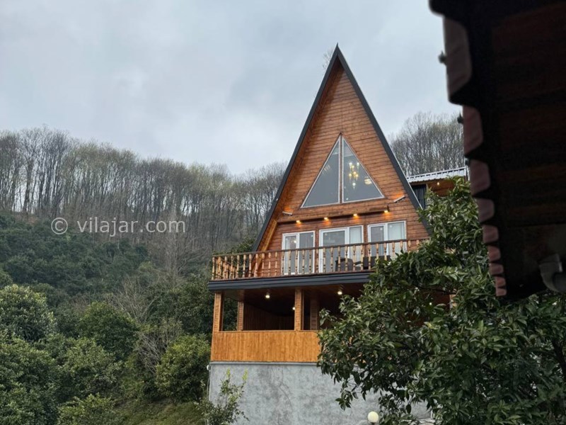 عکس شماره 804022 - کلبه جنگلی رامسر با جکوزی روباز - 