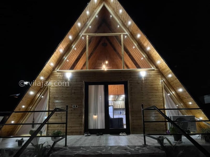 عکس شماره 805297 - کلبه چوبی با جکوزی در رامسر - 