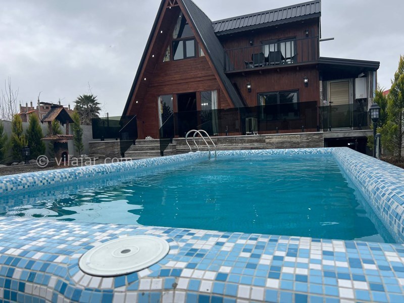 عکس شماره 806685 - ویلا چوبی با استخر آبگرم محمودآباد - 