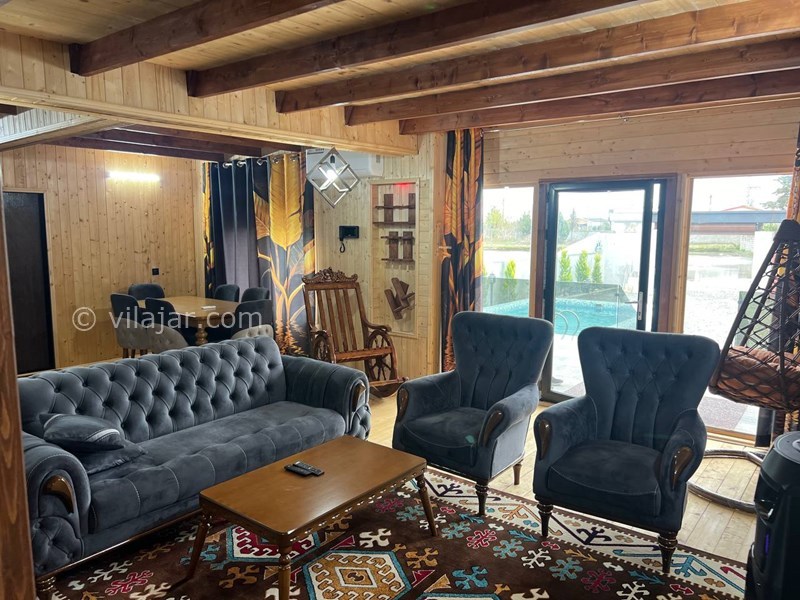 عکس شماره 806687 - ویلا چوبی با استخر آبگرم محمودآباد - 