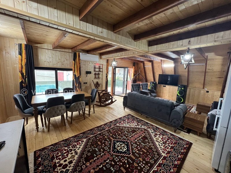 عکس شماره 806695 - ویلا چوبی با استخر آبگرم محمودآباد - 