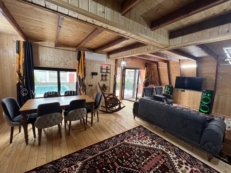 عکس شماره 806696 - ویلا چوبی با استخر آبگرم محمودآباد - 