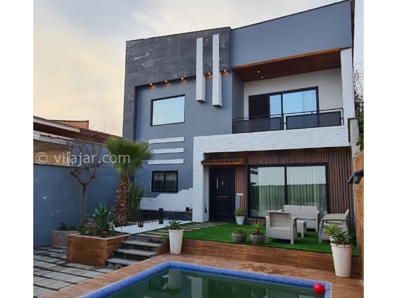 عکس شماره 806813 - ویلا با استخر روباز آبگرم محمودآباد - 