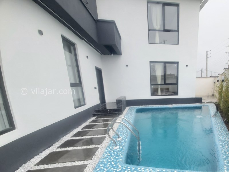 عکس شماره 807530 - ویلا استخر روباز آبگرم نزدیک رامسر -