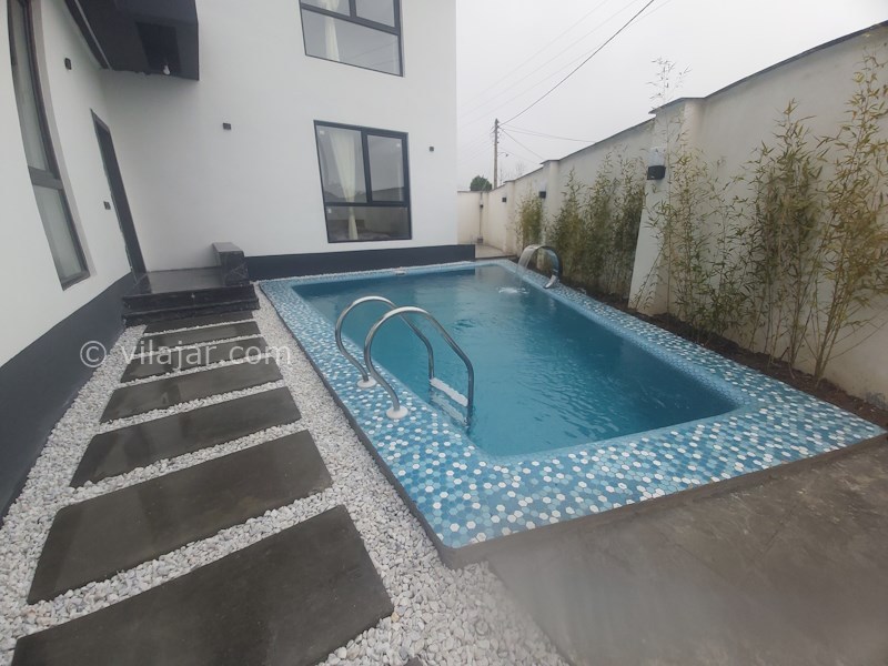 عکس شماره 807531 - ویلا استخر روباز آبگرم نزدیک رامسر -