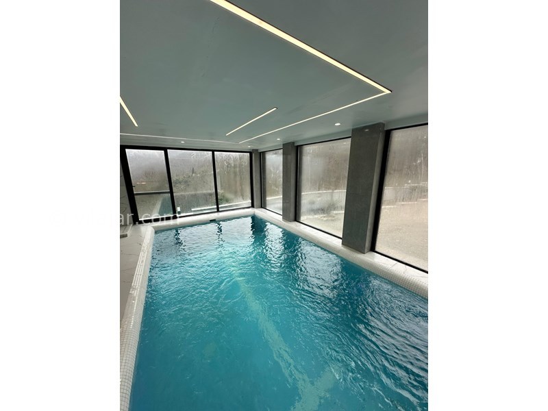 عکس شماره 809596 - اجاره کلبه چوبی با استخر در رامسر - 