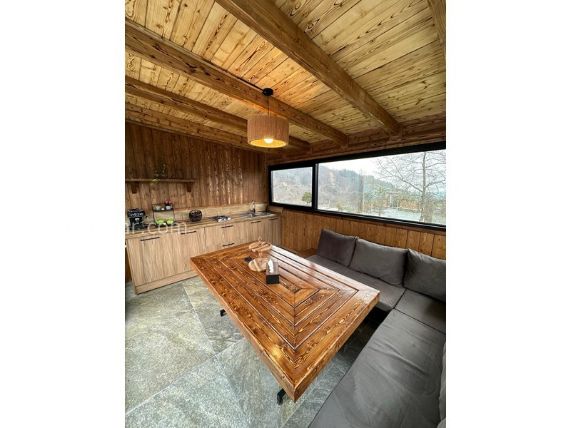 عکس شماره 809598 - اجاره کلبه چوبی با استخر در رامسر - 