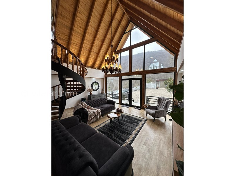 عکس شماره 809604 - اجاره کلبه چوبی با استخر در رامسر - 