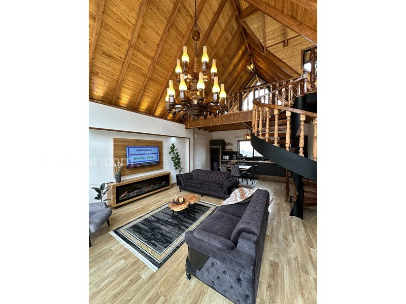 عکس شماره 809605 - اجاره کلبه چوبی با استخر در رامسر - 