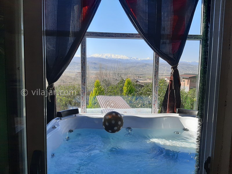 عکس شماره 810486 - اجاره ویلا چوبی با جکوزی شیرگاه - جکوزی با آب گرم
