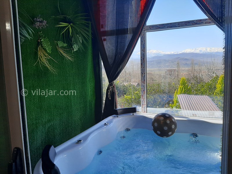 عکس شماره 810487 - اجاره ویلا چوبی با جکوزی شیرگاه -