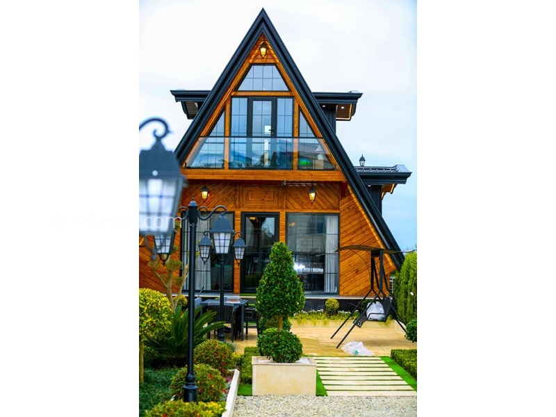 عکس شماره 810546 - کلبه چوبی با استخر نزدیک رامسر - 