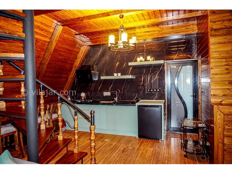 عکس شماره 810547 - کلبه چوبی با استخر نزدیک رامسر - 