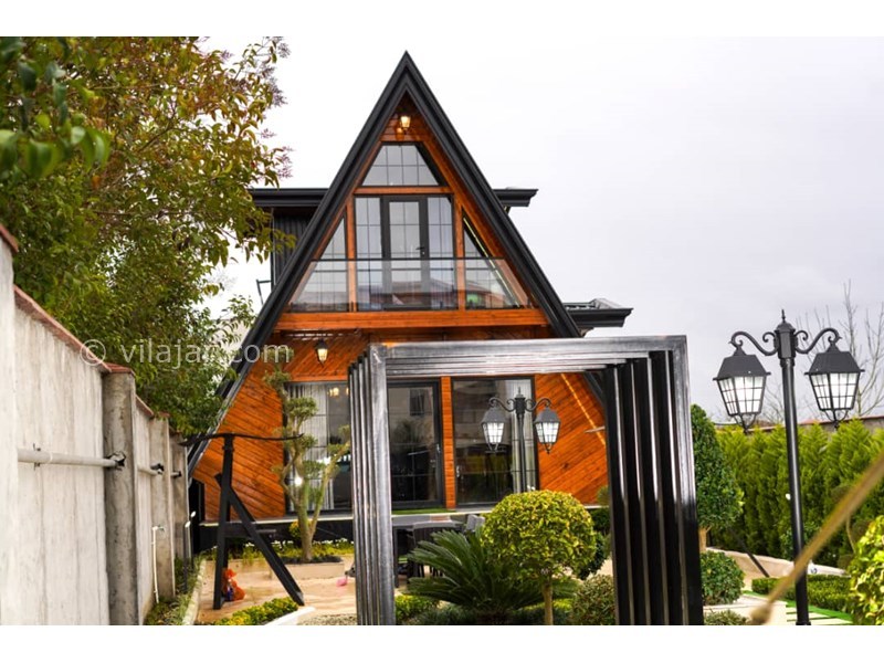 عکس شماره 810582 - کلبه چوبی با استخر نزدیک رامسر - 