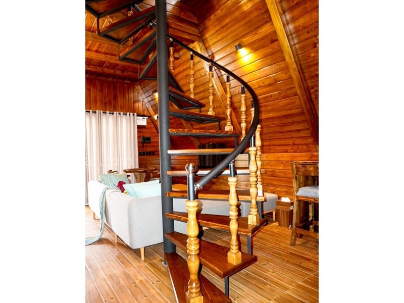 عکس شماره 810588 - کلبه چوبی با استخر نزدیک رامسر - 