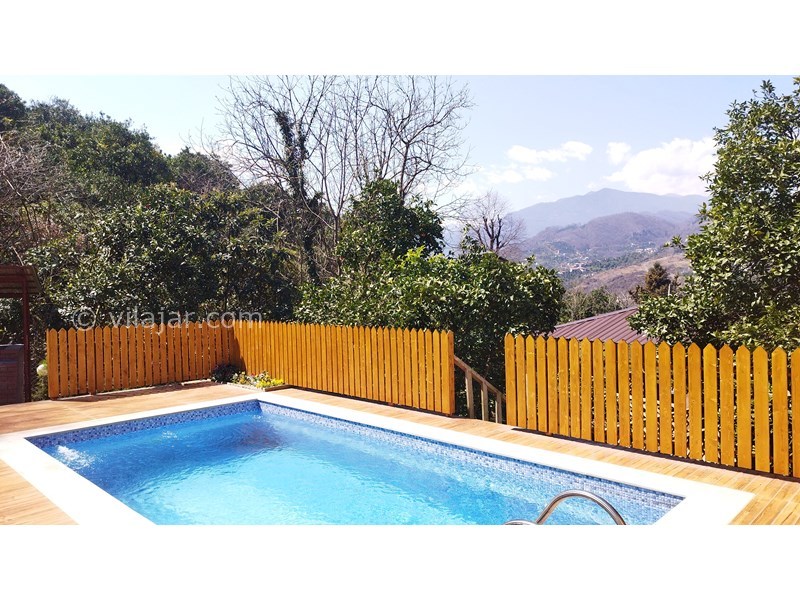 عکس شماره 810665 - اجاره ویلا جنگلی با استخر روباز رامسر - 