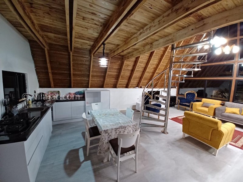 عکس شماره 811364 - کلبه چوبی با جکوزی در نور مازندران - 