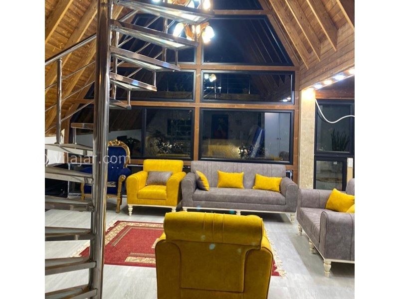 عکس شماره 811374 - کلبه چوبی با جکوزی در نور مازندران - 