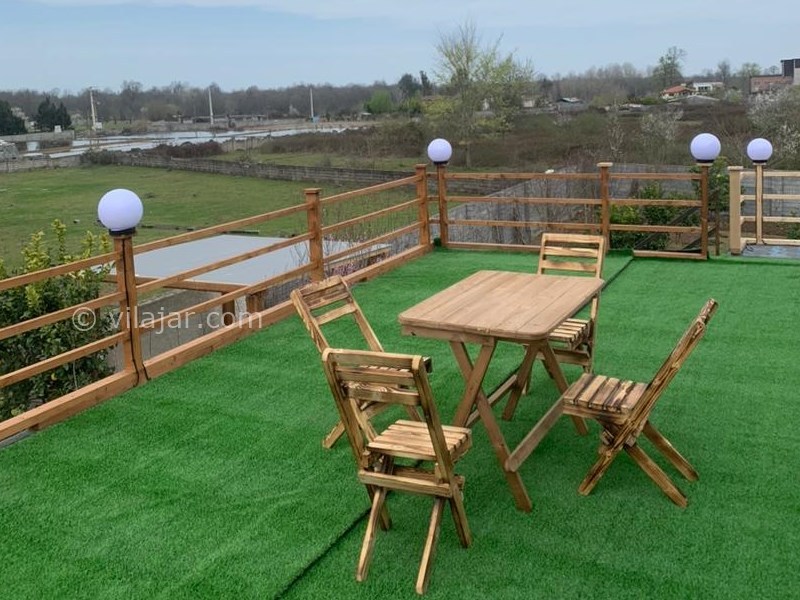 عکس شماره 811378 - کلبه چوبی با جکوزی در نور مازندران - 