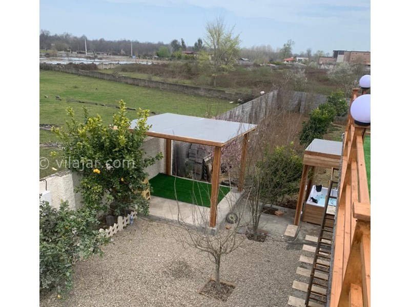 عکس شماره 811381 - کلبه چوبی با جکوزی در نور مازندران - 