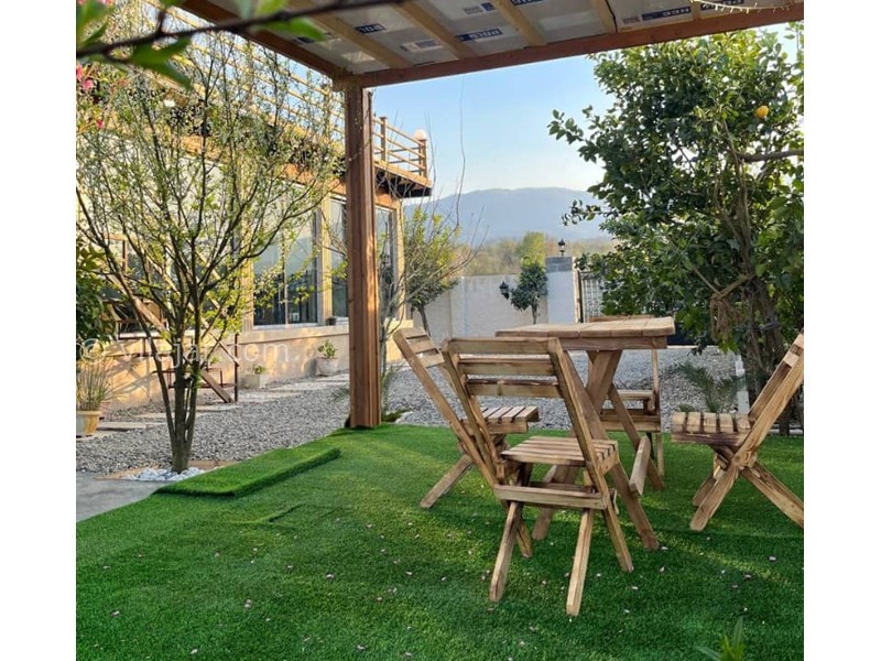 عکس شماره 811408 - کلبه چوبی با جکوزی در نور مازندران - 