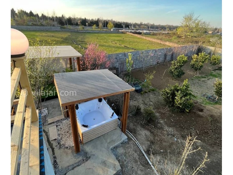 عکس شماره 811412 - کلبه چوبی با جکوزی در نور مازندران - 