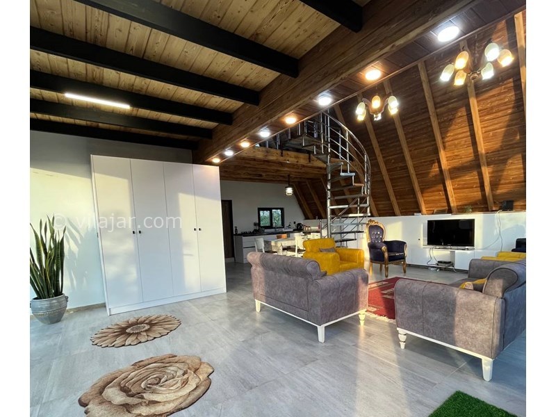 عکس شماره 811413 - کلبه چوبی با جکوزی در نور مازندران - 