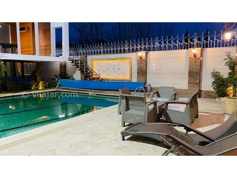 عکس شماره 811606 - ویلا در زیباکنار با استخر و بیلیارد - 