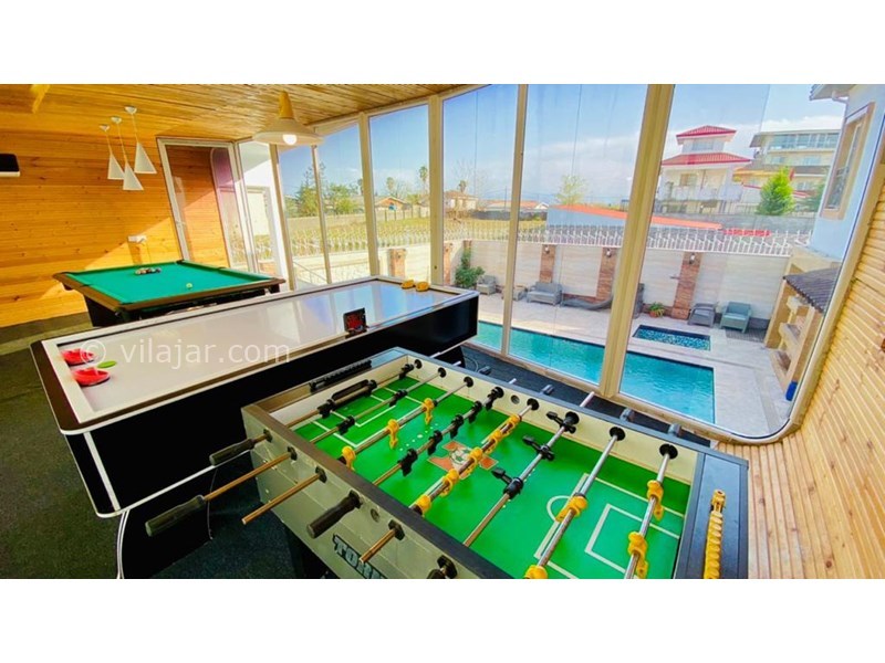 عکس شماره 811623 - ویلا در زیباکنار با استخر و بیلیارد - 