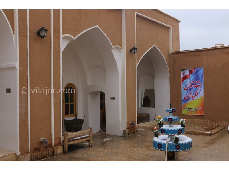 عکس شماره 812189 - اقامتگاه بومگردی دیار نون نجف آباد - حیاط به صورت اشتراکی