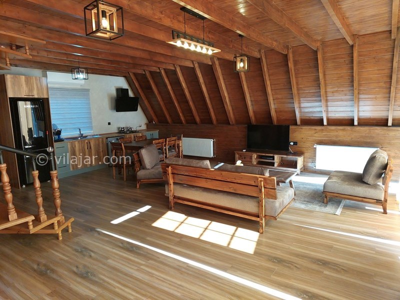 عکس شماره 812768 - کلبه چوبی در تنکابن با استخر روباز - 