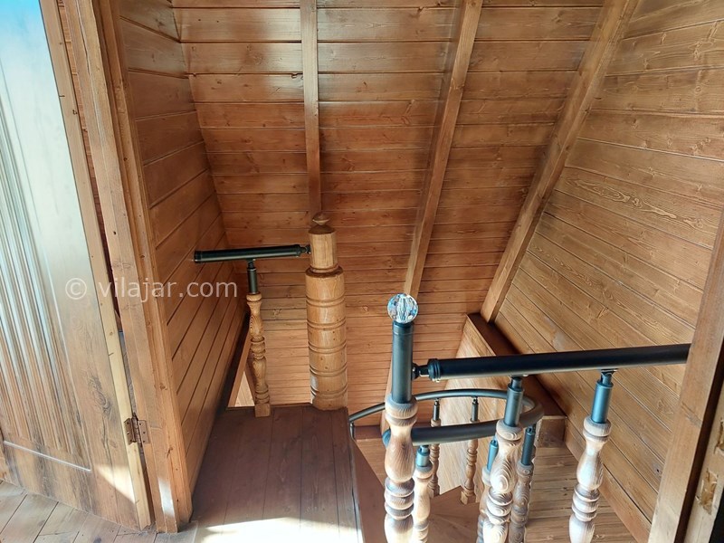 عکس شماره 812779 - کلبه چوبی در تنکابن با استخر روباز - 