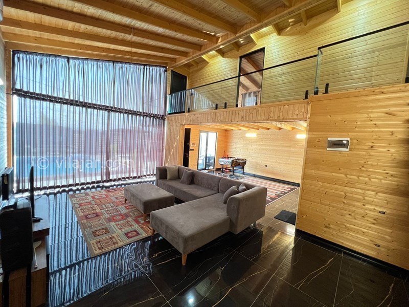 عکس شماره 813530 - اجاره ویلا چوبی با استخر روباز نور - 