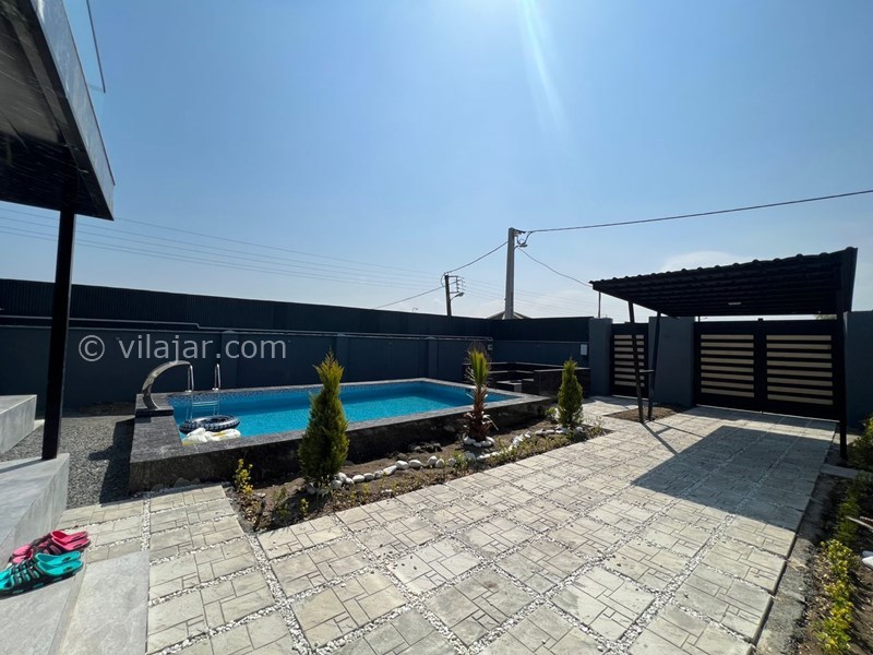 عکس شماره 813533 - اجاره ویلا چوبی با استخر روباز نور - 