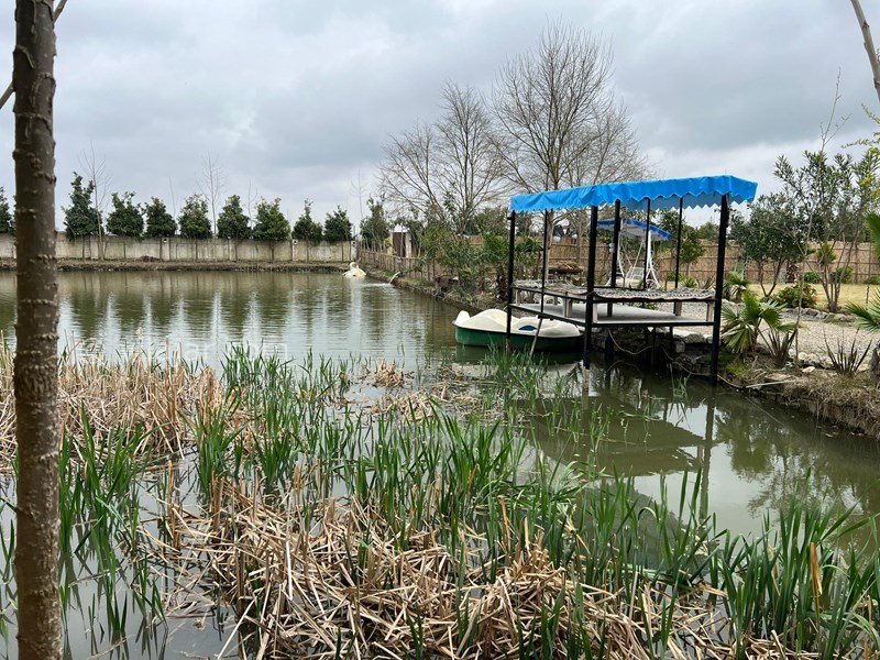 عکس شماره 814061 - رزرو ویلا استخردار با برکه آب -