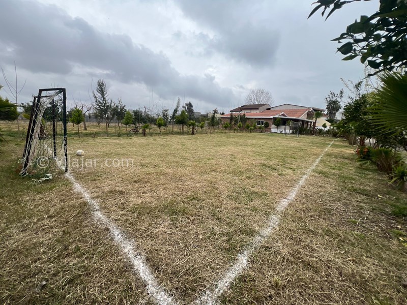 عکس شماره 814063 - رزرو ویلا استخردار با برکه آب - زمین فوتبال