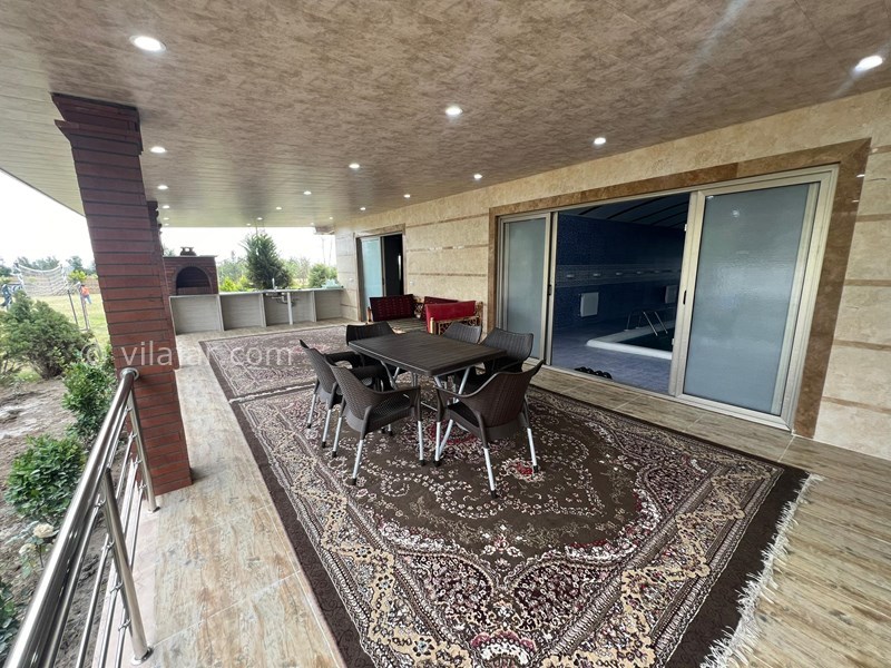 عکس شماره 814071 - رزرو ویلا استخردار با برکه آب -