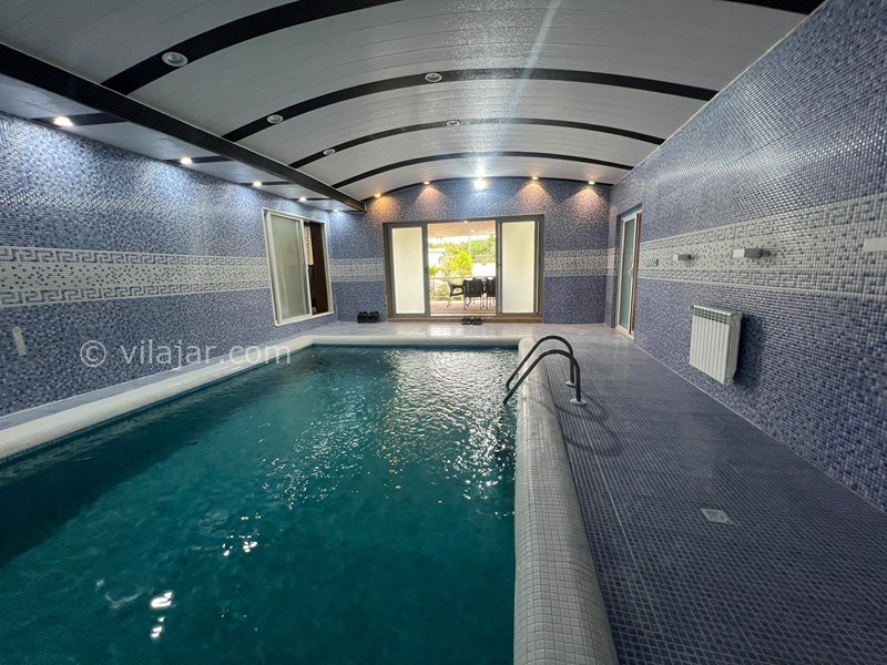 عکس شماره 814089 - رزرو ویلا استخردار با برکه آب -