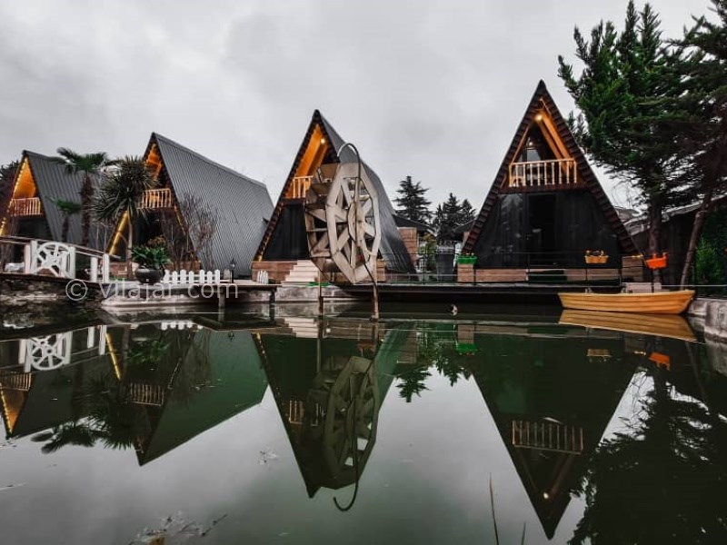 عکس شماره 814472 - اجاره کلبه چوبی با جکوزی رامسر - 