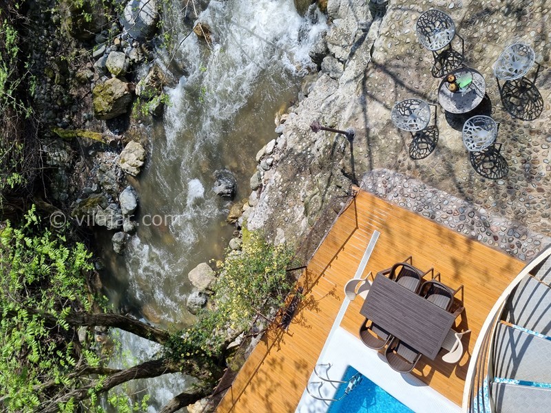 عکس شماره 815046 - ویلا با استخر لب رودخانه ماسال - استخر لب رودخانه